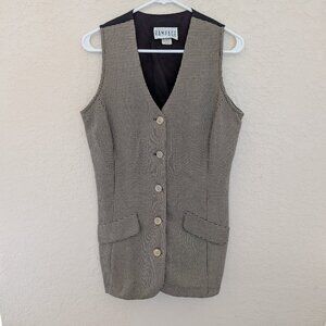 Vintage Rampage Mini Dress Business Professional Size L Made in USA Rayon